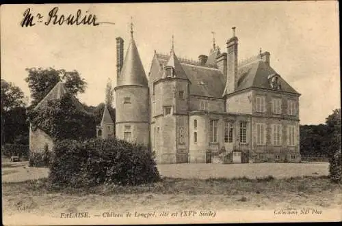 Ak Falaise Calvados, Chateau de Longpré