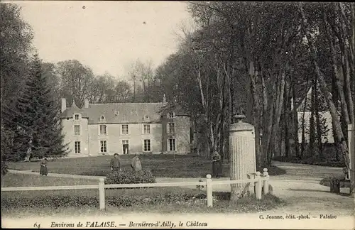 Ak Bernières d'Ailly Calvados, Le Chateau