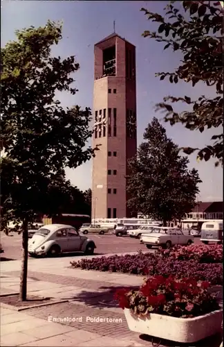 Ak Emmeloord Flevoland Niederlande, Poldertoren