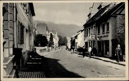Ak Adenau in der Eifel, Untere Hauptstraße