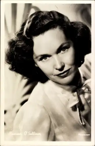 Ak Schauspielerin Maureen O'Sullivan, Portrait