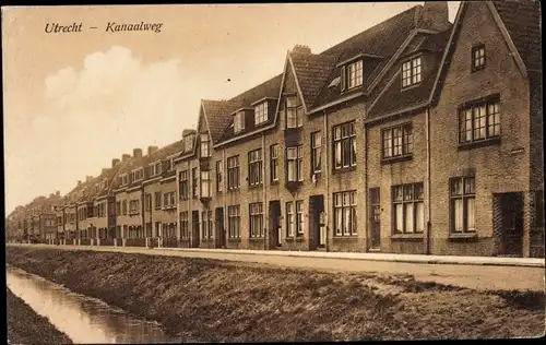 Ak Utrecht Niederlande, Kanaalweg