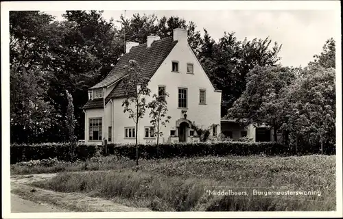 Ak Middelbeers Nordbrabant Niederlande, Burgemeesterswoning