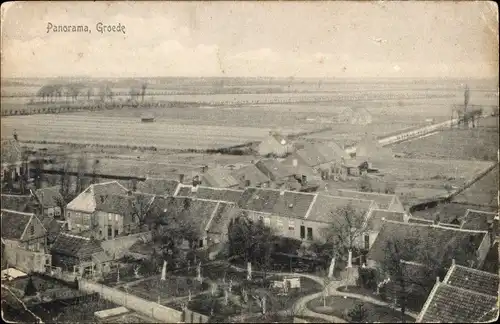 Ak Groede Zeeland, Panorama