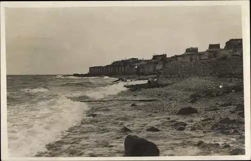 Foto Ak Perim Jemen, Strandpartie