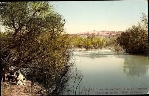 Ak Israel, Le Cours du Jourdain, Lieu du Bapteme