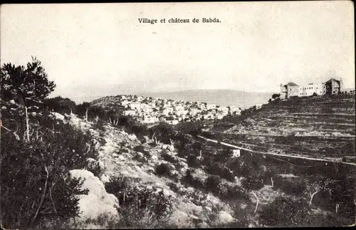 Ak Baabda Libanon, Village et chateau