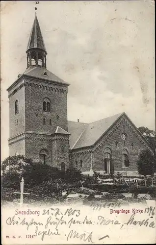 Ak Svendborg Dänemark, Bregninge Kirke