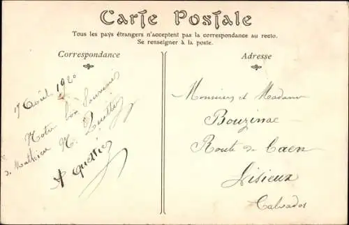 Ak Langrune sur Mer Calvados, La Plage, La Digue