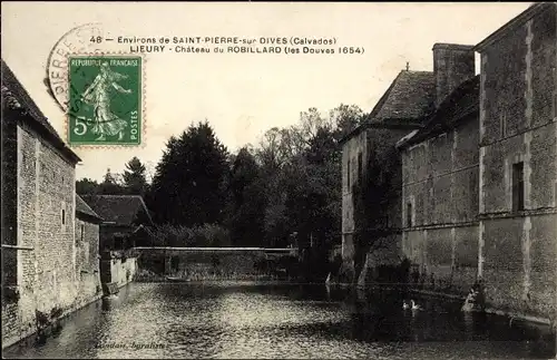 Ak Lieury Calvados, Chateau du Robillard