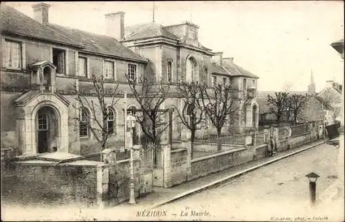 Ak Mézidon Calvados, La Mairie