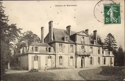 Ak Martragny Calvados, Le Chateau