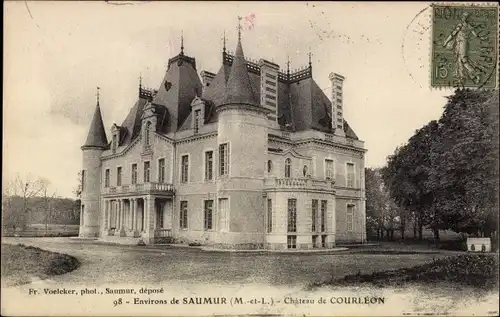 Ak Courléon Maine et Loire, Château