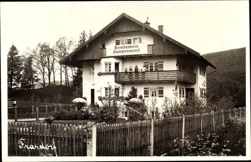 Foto Ak Frasdorf in Oberbayern, Fremdenheim Kampenwand