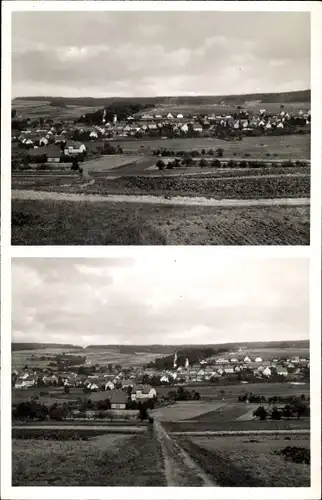 Ak Mornshausen an der Salzböde Gladenbach Hessen, Gesamtansicht