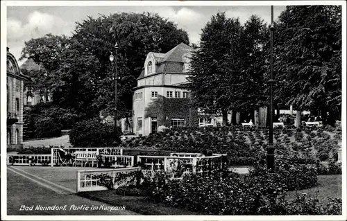 Ak Bad Nenndorf an der Weser, Kurpark