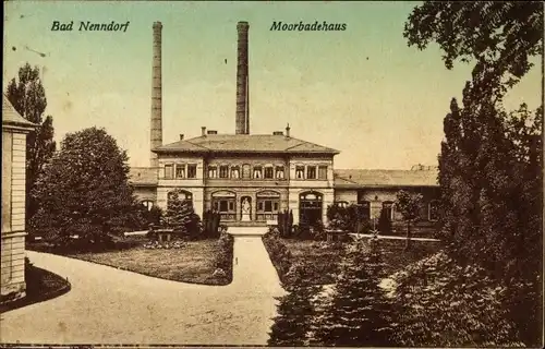 Ak Bad Nenndorf an der Weser, Moorbadehaus