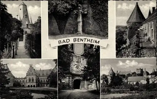 Ak Bad Bentheim in Niedersachsen, Burg