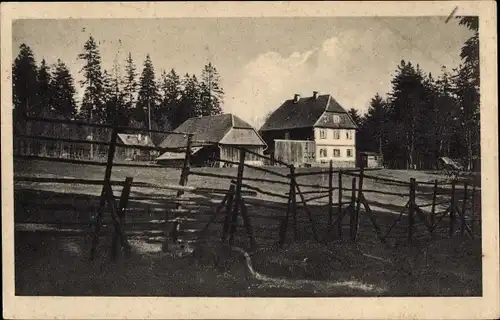 Ak Altenau Clausthal Zellerfeld im Oberharz, Ahrendsberger Forsthaus