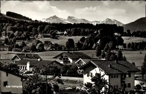 Ak Bad Kohlgrub in Oberbayern, Teilansicht, Rochusbad