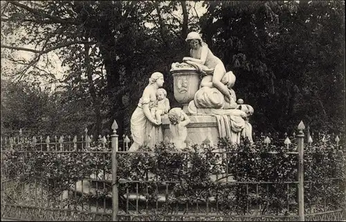 Ak Celle in Niedersachsen, Karoline Mathilde Denkmal