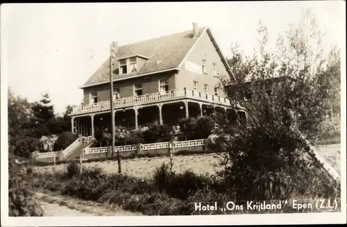 Ak Epen Limburg Niederlande, Hotel Ons Krijtland