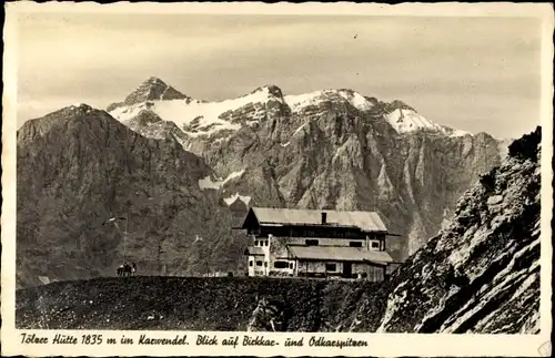 Ak Tirol, Blick auf Birkkar- und Öddkarspitzen