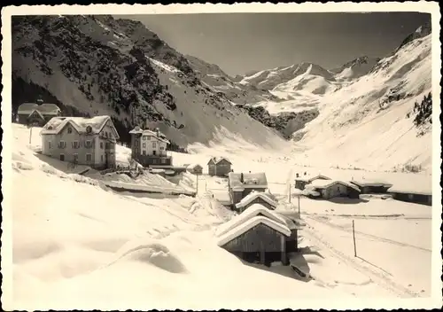 Ak Sulden Solda Stilfs Stelvio Südtirol, Villa Pension Pinggera, Winter