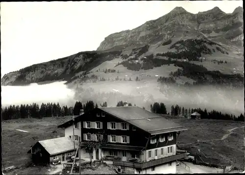 Ak Engelberg Kanton Obwalden Schweiz, Restaurant Gerschnialp, Cafe Ritz