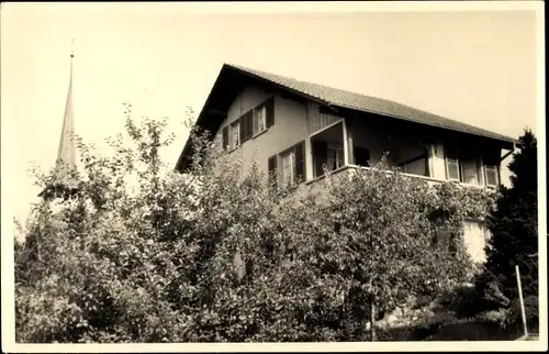 Foto Ak Münsingen Kt. Bern Schweiz, Gasthaus