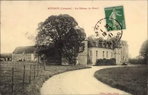 Ak Mézidon Calvados, Le Chateau du Breuil