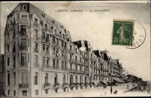 Ak Cabourg Calvados, le Grand Hotel