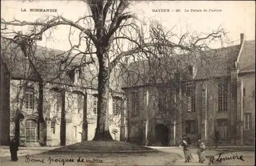 Ak Bayeux Calvados, Le Palais de Justice