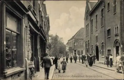 Ak Bergen op Zoom Nordbrabant Niederlande, Postkantoor, Zuivelstraat