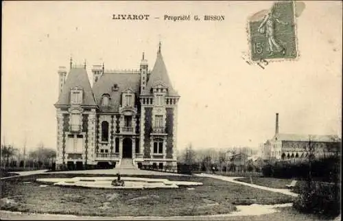 Ak Livarot Calvados, Château Bisson