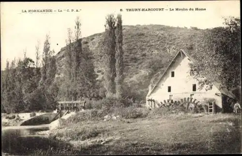 Ak Thury Harcourt Calvados, Le Moulin du Home