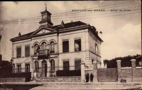 Ak Neuilly sur Marne Seine Saint Denis, Hotel de Ville