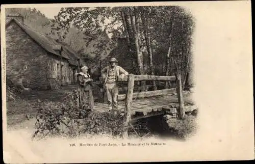 Ak Pont Aven Finistère, Le Meunier, La Meuniere