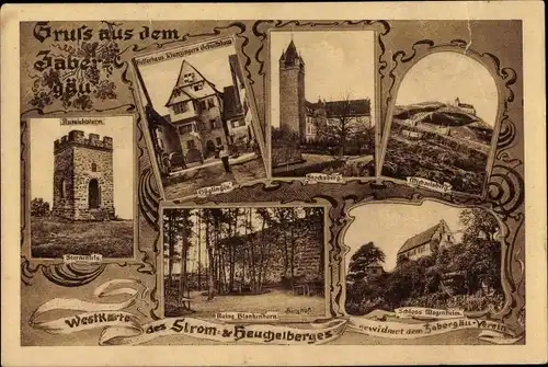 Ak Güglingen in Württemberg, Zabergäu, Stocksberg, Michaelsberg, Schloss Magenheim, Blankenhorn