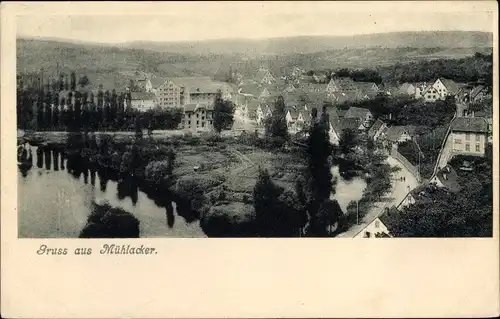 Ak Mühlacker im Enzkreis, Gesamtansicht