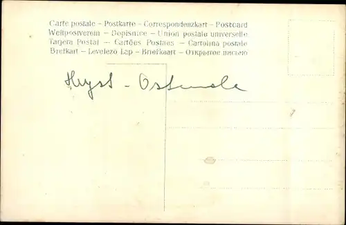 Foto Ak Heyst Ostende Westflandern, Strandpartie