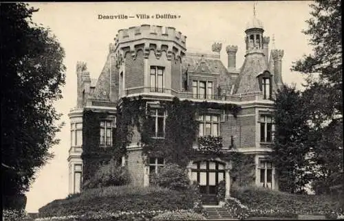 Ak Deauville Calvados, Villa Dollfus