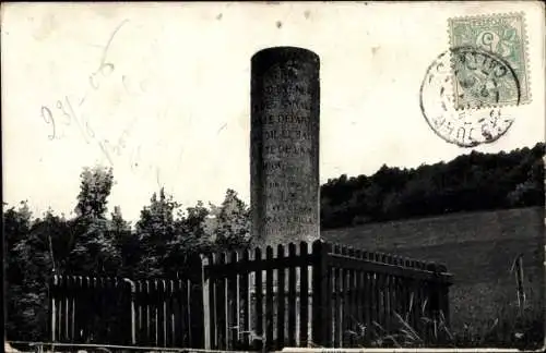 Ak Cabourg Calvados, Monument