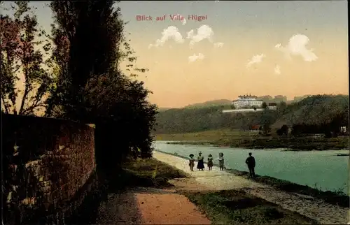 Ak Essen im Ruhrgebiet, Villa Hügel