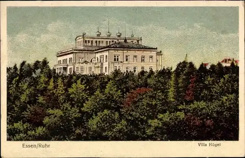 Ak Essen im Ruhrgebiet, Villa Hügel