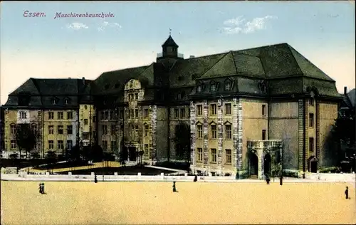 Ak Essen im Ruhrgebiet, Maschinenbau Schule