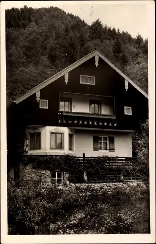 Ak Ruhpolding in Oberbayern, Blick auf Haus