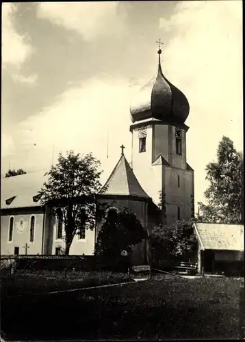 Ak Menzenschwand Sankt Blasien im Schwarzwald, Kirche