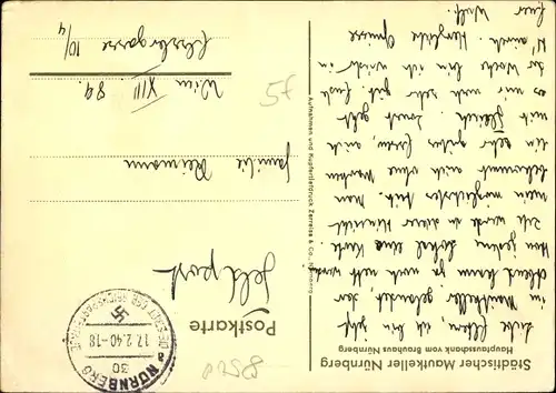 Ak Nürnberg in Mittelfranken, Städtischer Mautkeller