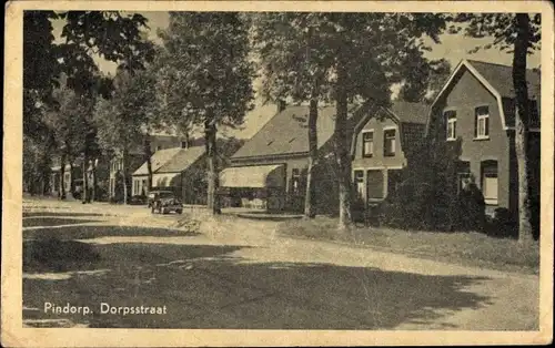 Ak Pindorp Wouwse Plantage Nordbrabant, Dorpstraat